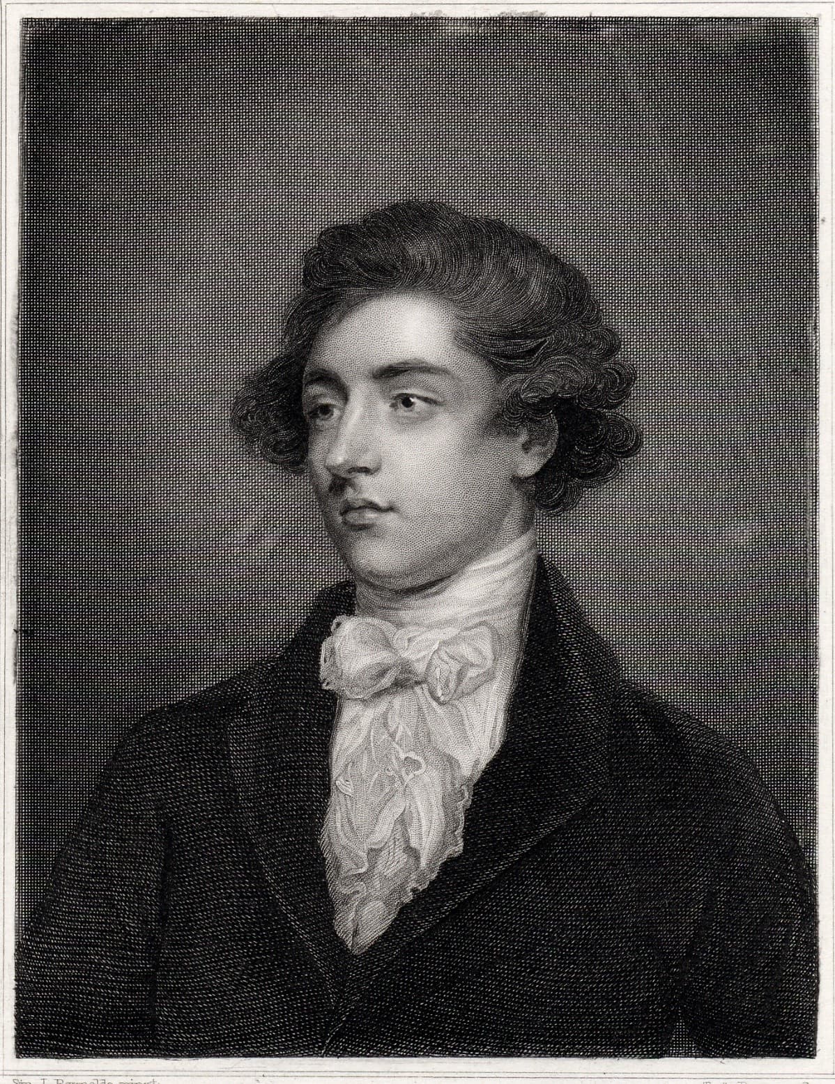 William Thomas Beckford, engraving after painting by Reynolds