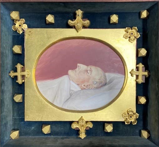 William Beckford on his Deathbed, Willes Maddox, 1844